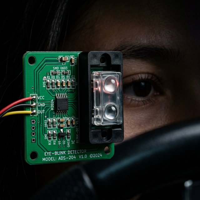 IR eye-blink sensor module