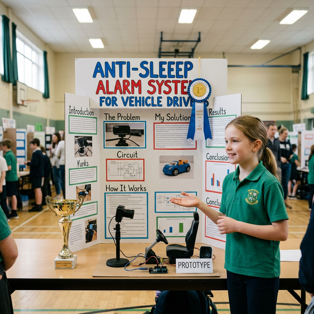 Science fair display